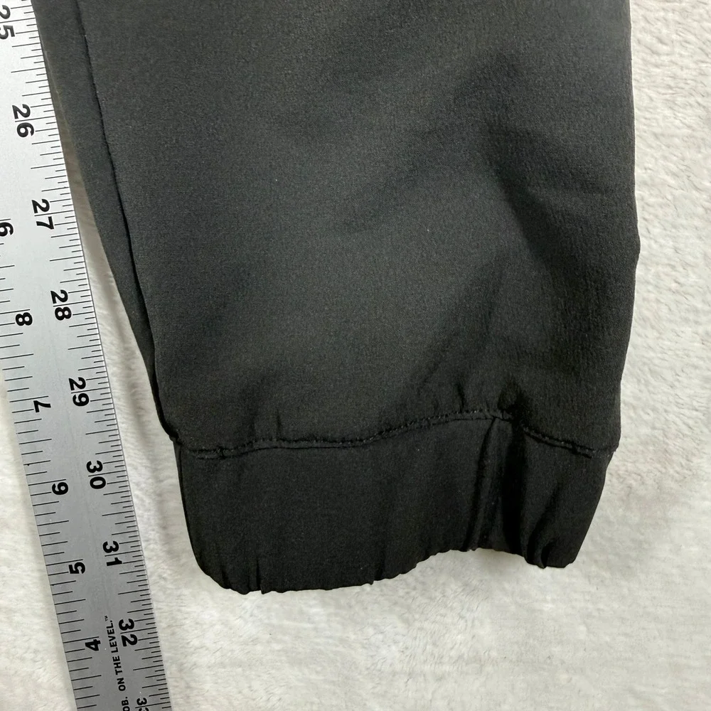Vuori Mens Performance Jogger Pants Black Size L Elastic Waist Zipper Pockets
